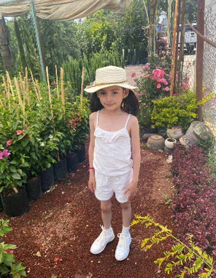en el vivero