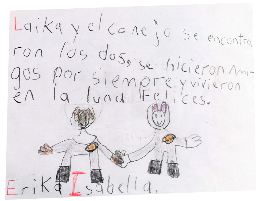 kaila y conejo