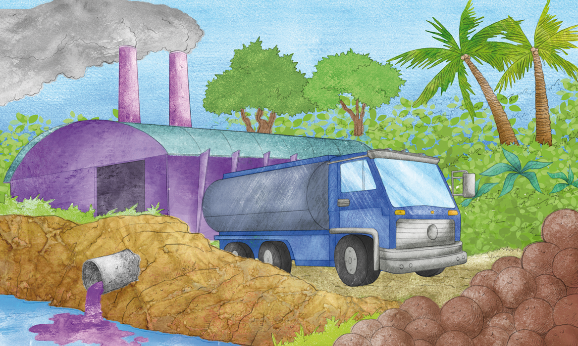 Contaminando planeta