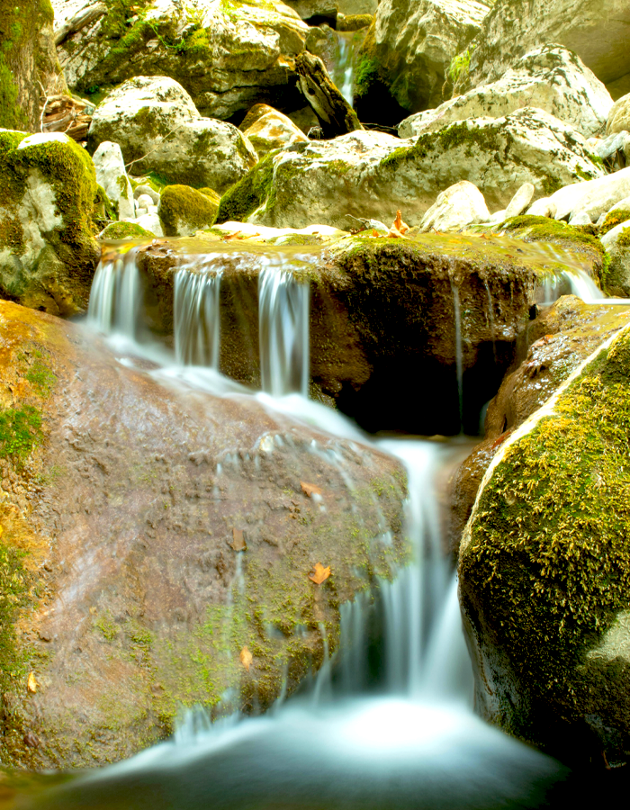 Cascada de agua